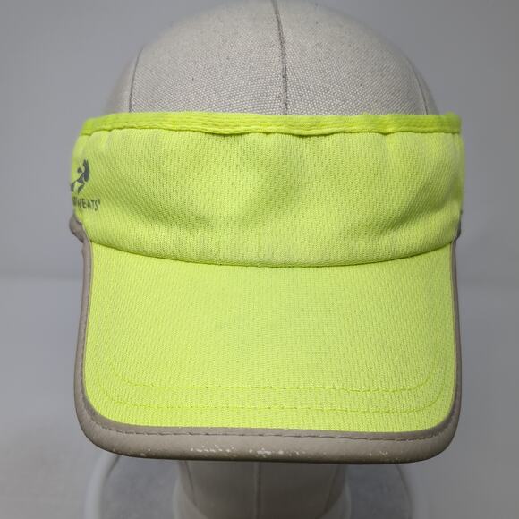 Headsweats Fitted Sun Visor Hat Green One Size Stretch Outdoor - Picture 2 of 10